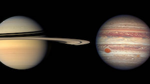 Jupiter and Saturn’s Conjunction